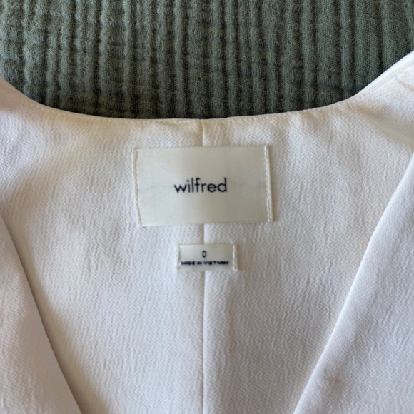 Aritzia Babaton Attire Vest Cream Tailored Sleeveless Blazer Top 0 XS - Picture 3 of 4